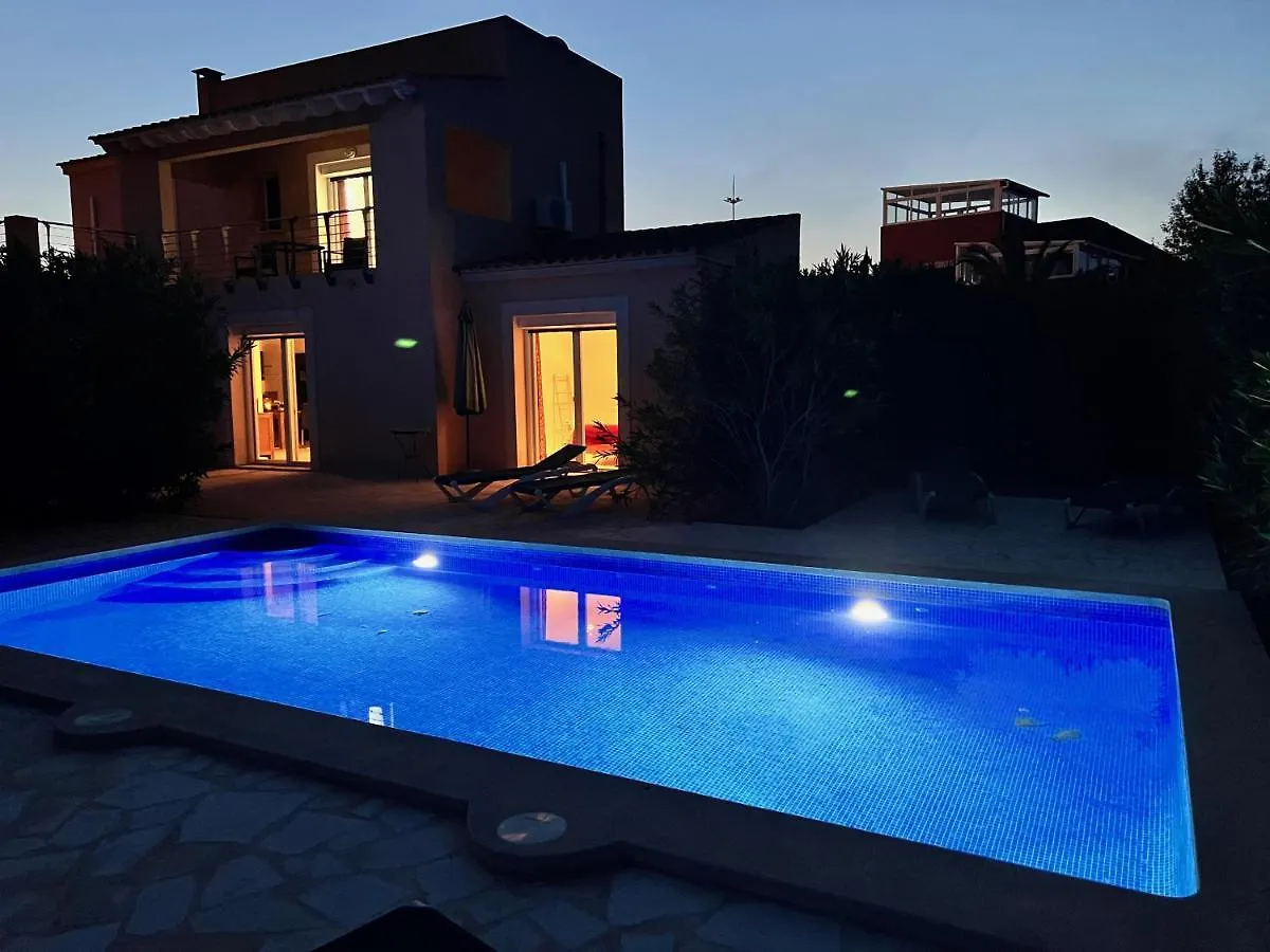 Ferienhaus CASA Luz Solar - schöne Finca in Strandnähe, Privatpool, Klimaanlage, Wifi Santanyí